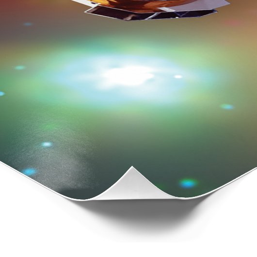 Poster Observatoire de rayons X de Chandra (Coin)