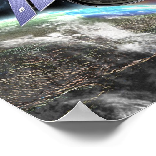 Poster Observatoire de rayons X IXPE (Coin)