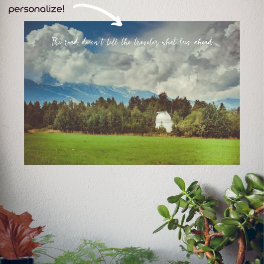 Poster Observatoire des montagnes