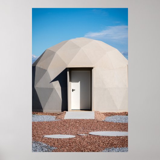 Poster Observatoire du désert (Devant)