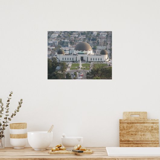 Poster Observatoire Griffith (Cuisine)