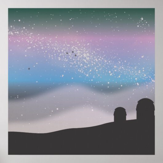 Poster Observer les étoiles (Devant)