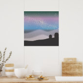 Poster Observer les étoiles (Cuisine)