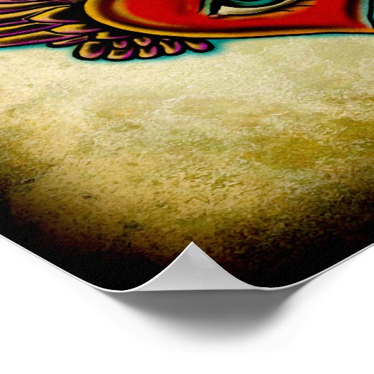 Poster Observer l'oeil de l'ange (Coin)