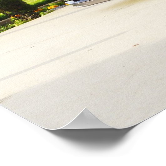 Poster "Obsidian" Nissan GT-R R35 avec carbone (Coin)