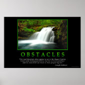 Poster Obstacles (Devant)