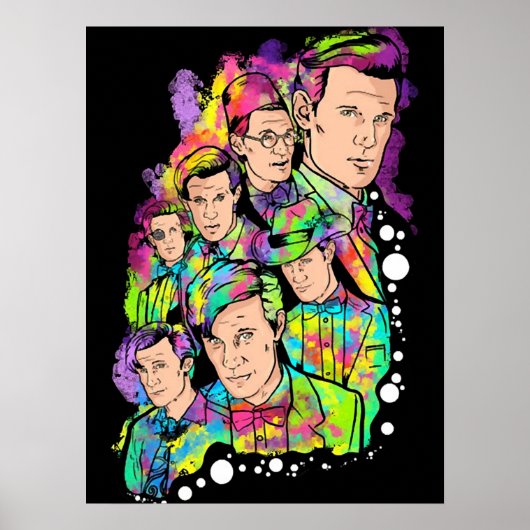 Poster Obtenez Le Look Onzième Docteur (Devant)