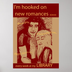 Poster Obtenez une nouvelle romance - dans votre biblioth