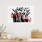 Poster Obtenez Vos Louanges Sur L'Art Cadre (Cuisine)