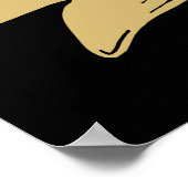 Poster Obtenez Votre Mise Fait Funny Head Chef Citation C (Coin)