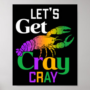 Poster Obtenons Cray Cray Crawfish Costume Garçons Homme 