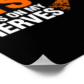 Poster Obtient Sur Mes Nerves Une Sclérose Multiples (Coin)