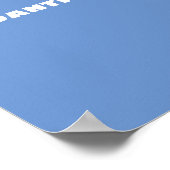 Poster OBX Flag Text And Towns (Coin)