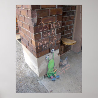 Poster occuper votre imagination 2013