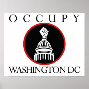 Poster Occupez le Washington DC