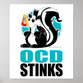 Poster OCD Stinks (Devant)