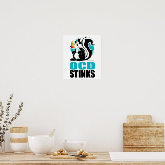 Poster OCD Stinks (Cuisine)
