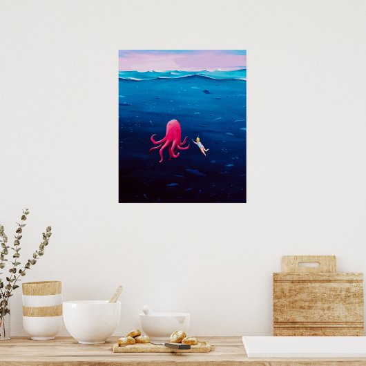 Poster Océan (Cuisine)