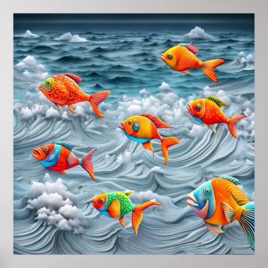 Poster Ocean (Devant)