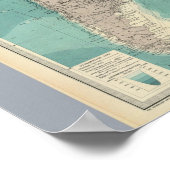 Poster Océan Atlantique composite (Coin)