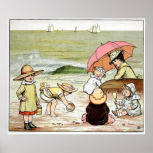 Poster Ocean Baby Canvas Imprimer