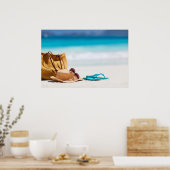 Poster Ocean beach (Cuisine)