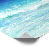 Poster Ocean Beach Sea view (Coin)