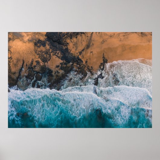 POSTER OCÉAN BLEU (Devant)