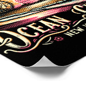 Poster Ocean City New Jersey Travel Summer Family Vacatio (Coin)