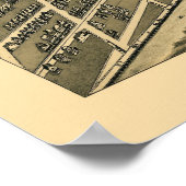 Poster Ocean City, NJ Panoramic Map - 1903 (Coin)