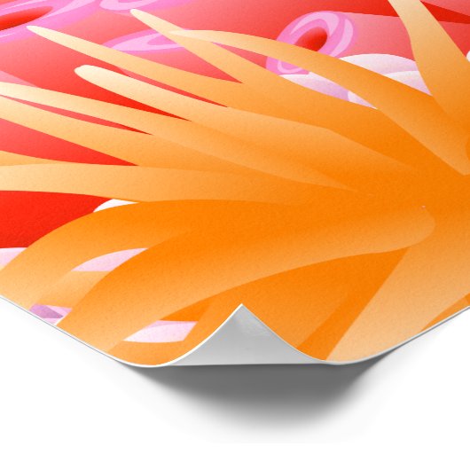 Poster Océan corallien (Coin)