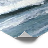 Poster Océan CricketDiane - Océan bleu (Coin)