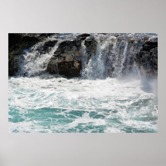 Poster Océan dans la corne du conjoint (Devant)