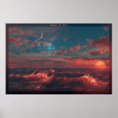 Poster Océan de feu (Devant)