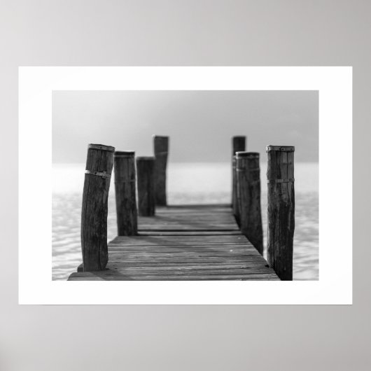 Poster Ocean Dock Scène (Devant)