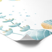 Poster Ocean Dreams Discovery Fish personnalisable (Coin)