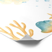 Poster Ocean Dreams Discovery Jellyfish Personnalisable (Coin)