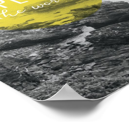 Poster Océan | Explorer La Devis Mondiale (Coin)