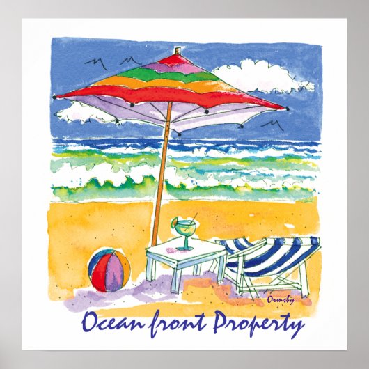 Poster Ocean-Front-Property-poster (Devant)