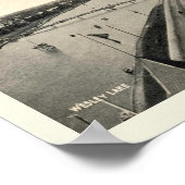 Poster Ocean Grove NJ, Panorama, Style Vintage (Coin)