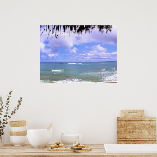 Poster Océan hawaïen (Cuisine)