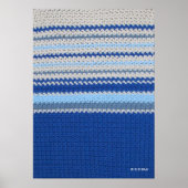 Poster - Ocean Horizon en Crochet (Devant)