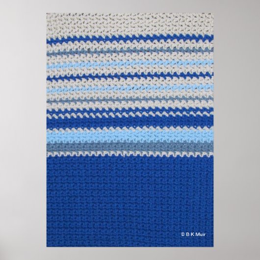 Poster - Ocean Horizon en Crochet (Devant)