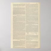 Poster Océan Indien (Devant)