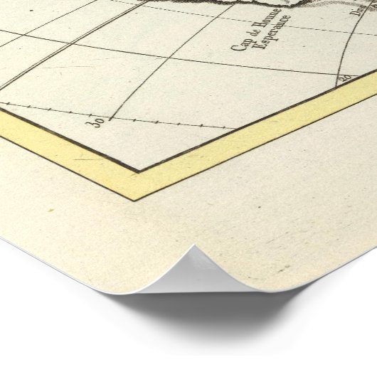 Poster Océan Indien (Coin)