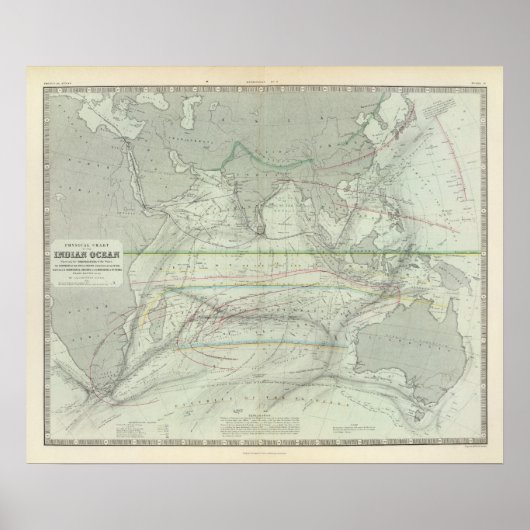 Poster Océan Indien 2 (Devant)