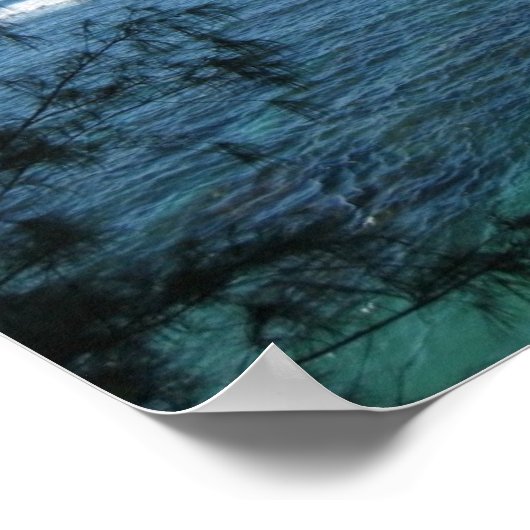 Poster océan kauai (Coin)