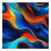 Poster Ocean Lava "Oceanforge" (Devant)