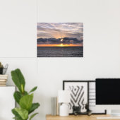 Poster Océan Pacifique (Bureau à domicile)