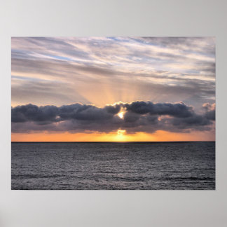 Poster Océan Pacifique
